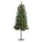 4ft. Pre-Lit Alpine Artificial Christmas Tree with Clear Lights
